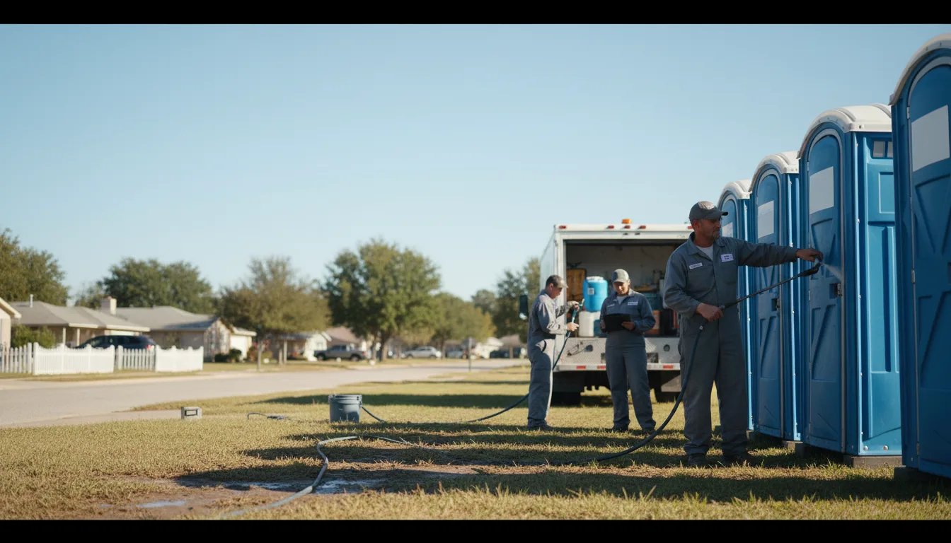 Long-Term Portable Toilet Rental in Aurora, NC near me
